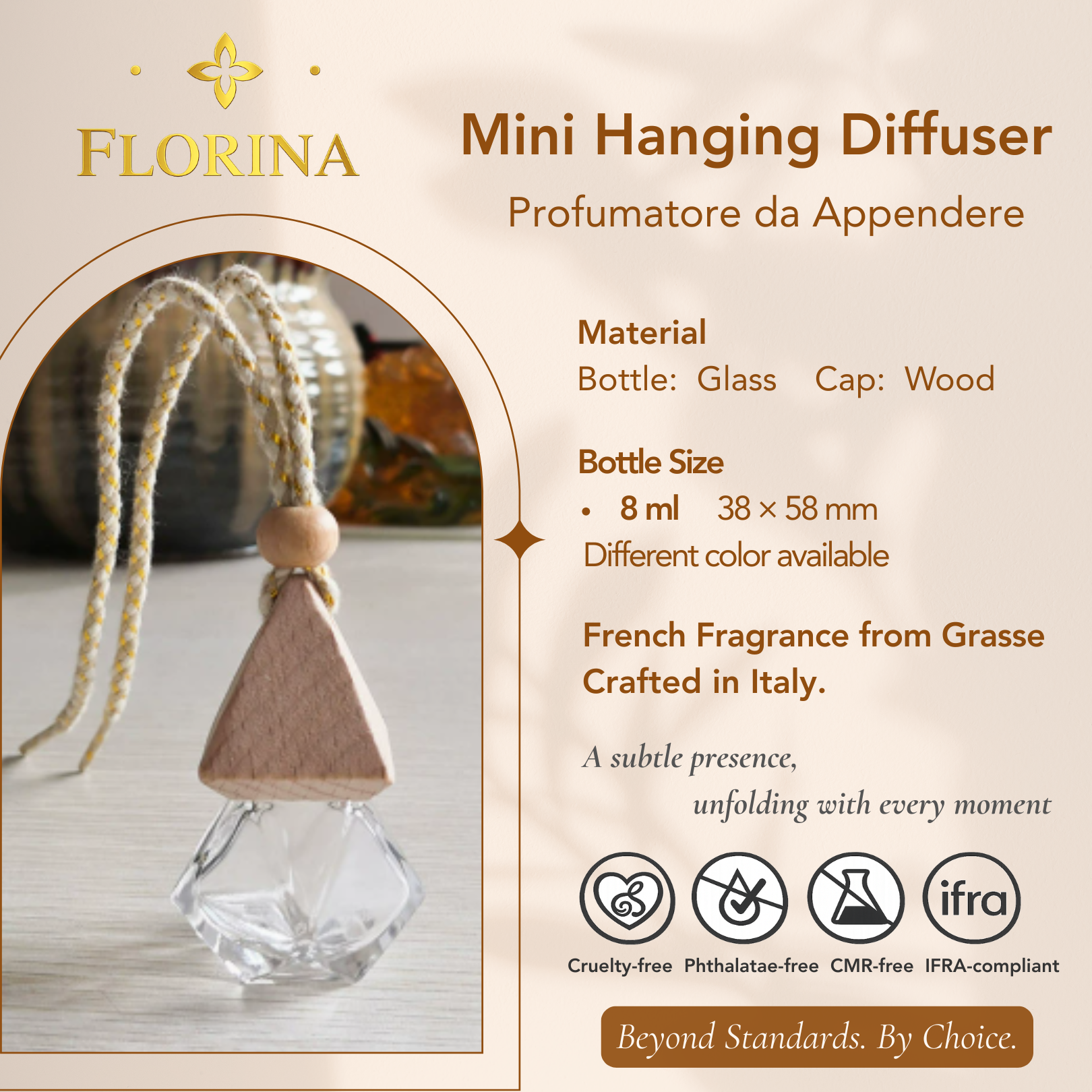 Multi-Color Hanging Diffuser